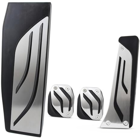 Pedalauflage Für F20 F21 F22 F23 F24 F30 F31 F32 F33 F34 F35 F36 F80 F82 F83 E81 E82 E88 E90 E91 E92 E93 LHD Auto Pedal Abdeckung Auto Pedale Auto Pedale Abdeckung(MT with Rest)