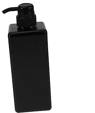 CALLARON 2stücke Duschgelbehälter Toilettenartikelbehälter Nachfüllbarer Shampoocontainer Flüssigkeitsbehälter Schwarz Für Reisen Camping Zuhause