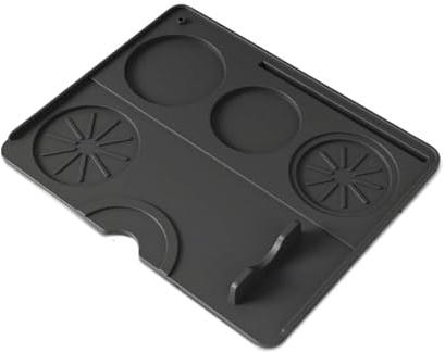 Coffee Tamper Mat - ShiningUU Non-Slip Silicone Espresso Tamping Mat with Coffee Machine | Coffee Espresso Flat Tamping Mat for Barista Tool Home Kitchen Coffee Shop