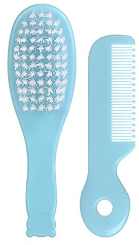 Infant Hair Brush Portable Compact Hair Brushes Cradle Caps Comb Kids Bath Soothing Brush For Child Sensitive Skin Infant Soft Cradle Caps For Bath
