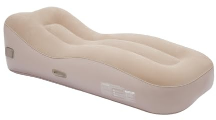 Loobiiny Aufblasbares Sofa,Max 150 Kg,Aufblasbare Liege Mit Luftpumpe,180 * 75 * 55 cm Luftmatratze Luftbett,2 Reparaturflicken,Luftsofa FüR Innen- Und AußEnbereich