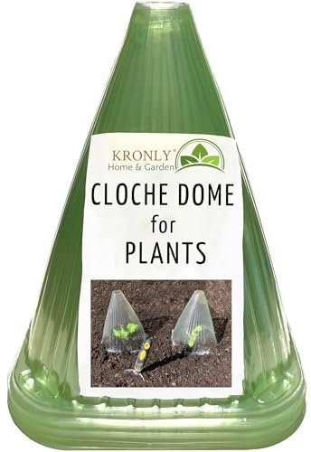 KRONLY Pflanzenhut 20 Stück - Frostschutz Pflanzen Abdeckung Schutz Witterung Pflanzenabdeckung Pflanzenhaube Pflanzenschutzhaube