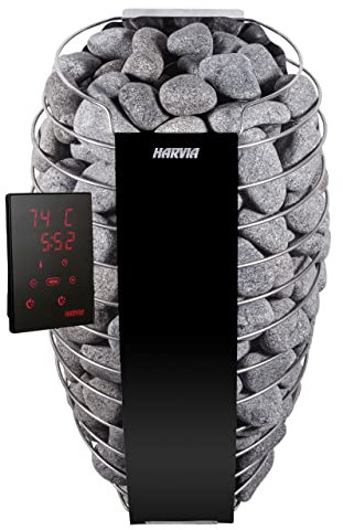 Harvia Spirit SP90XW 9 kW WiFi Black finnischer Saunaofen inklusive Xenio WiFi Steuerung