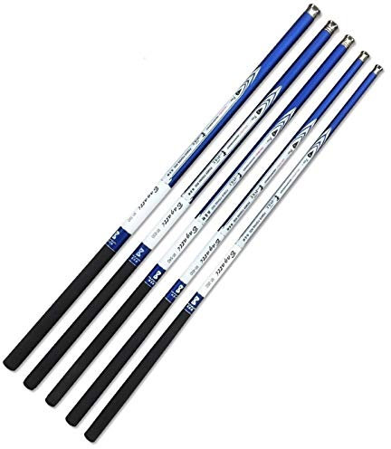 Allround Angelrute Ultralight super-Harte 3.6 4.5 5.4 6.3 7.2 Meter Stream-Hand Pol Carbon-Faser-Casting Teleskopangelrute Einsteiger (Size : 3.6 m)