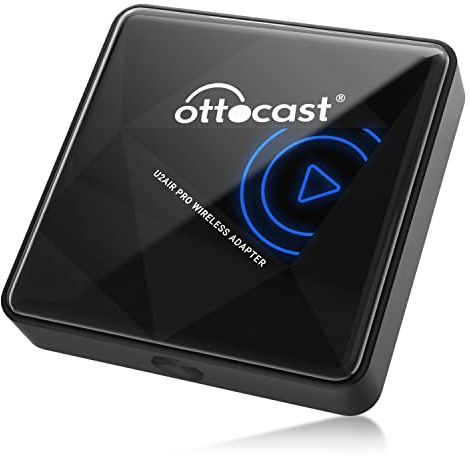 Ottocast Wireless-CarPlay-Adapter-Adattatore U2AIR Pro Wired to Wireless CarPlay Dongle Senza Filo Plug Play per iPhone e Auto con Funzione CarPlay Cablata in Fabbrica(Anno Di Produzione: 2016-2024)