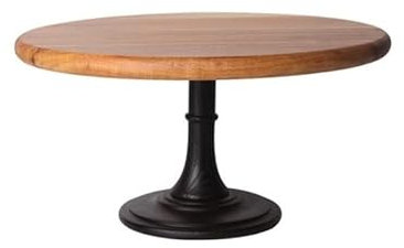 Kuchenständer, Kuchenteller, Holzplatte, Metall, hohe Basis, Cupcake-Form, Kuchen-Dessert-Zubehör, Hochzeitstablett, Dekoration, Präsentation, Kuchen-Werkzeuge, Kuchenteller, Süßigkeiten-Cupcake-Dess
