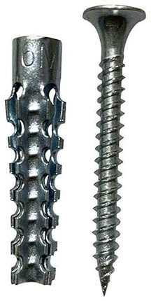 Spreizdübel, 6/8MM Expansion Schraube for Gips Bord Eisen Expansion Rohr Stecker Ziegel Wand Expansion Schrauben(6mm)