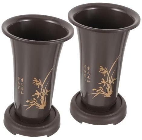 BCOATH Pots D'orchidées D'intérieur Et D'extérieur Pots De Plantation en Céramique Plateaux De Ventilation Décoratifs pour Fleurs