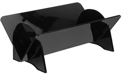 Alipis Elegante Portadischi in Vinile Organizer Per Dischi Facile Accesso E Design Pulito