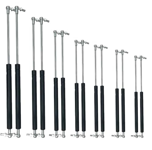2 pezzi 800N 300/350/400/450/500/550/600mm barra duomi universale supporto molla a Gas for auto roulotte porte finestre portelli barca bus(350mm)