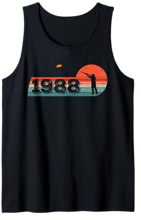 Jahrgang 1988 Tontauben Geburtstagsshirts Tontaubenschießen Tank Top