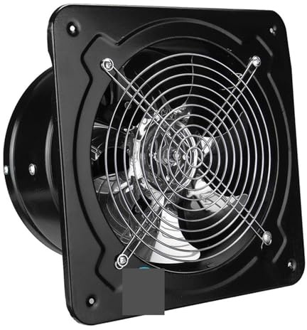 HPHPH Roof Vent 6/7inch Metal Booster Fan Extractor Exhaust Fan Intake Ventilation Window Pipe Fan For Bathroom Toilet Kitchen(7inch)