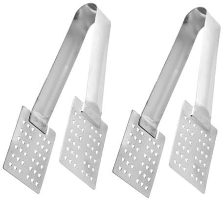 LALADEFIEE Teebeutelklemme Aus Edelstahl 2 Stück Teebeutelzange Mit Sieb Multifunktionale Lebensmittelclips Für Tee Eiswürfel Und Mehr Spülmaschinengeeignet 5.51 X 1.57 X 0.79 in