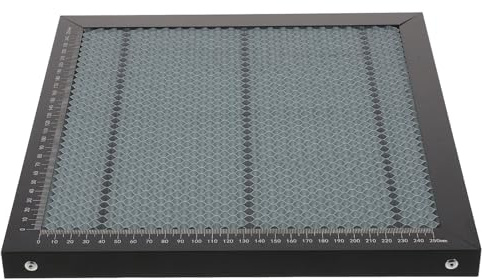 NOLITOY Plateau Alvéolé 30X30 CM pour Machine à Graver – Tapis Nid D’Abeille en Matériau Solide – Accessoire Compatible Découpe Bois Métal et Papier – Support Stable pour Travail de