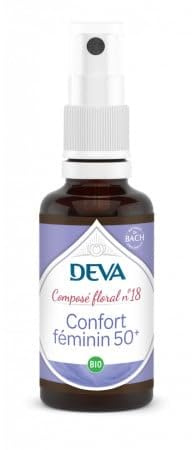 DEVA Confort Féminin 50+ n°18 Élixirs Floraux Bio Spray 30ml