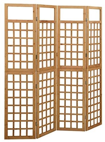 Grillage décoratif en bois pour chambre à coucher