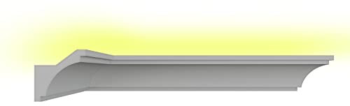 Stuck Dekorbau Styroporleiste Lichtprofile Decken Leiste Indirekte Beleuchtung LED Lichtprofile Wand Stuckleiste Indirekte Led Beleuchtung LED Decken 18 Meter BL06