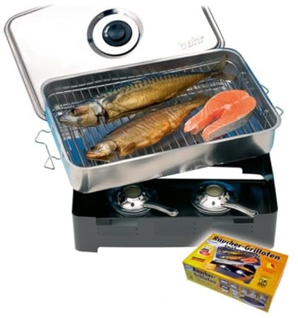 Behr ECOplus Tischräucher aus Edelstahl | Humador