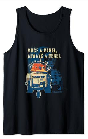 Star Wars Ahsoka Rebels Chopper Once a Rebel Always a Rebel Tank Top
