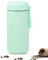 Kisuomayo Small 304 Stainless Steel Bottle 150ML, Leak-Proof Insulated Flask with Double Wall Vacuum, Mini Flask with Portable Handle for Hot & Cold Drinks(Mint)