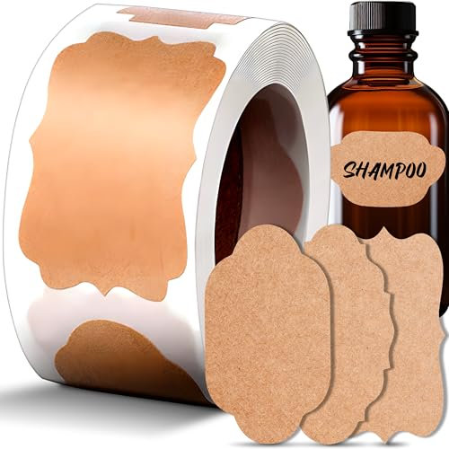 Retoo Etiketten für Gewürzgläser 300 Stück Selbstklebend Aufkleber Beschrif-ten für Marmeladenflaschen Geschenkaufkleber Lebensmittelbehälter Beschrif-tungsetiketten Küchen Klebeetiketten