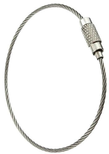 Goufride 5pcs in acciaio Vite di bloccaggio del filo Cable Accessori Outdoor