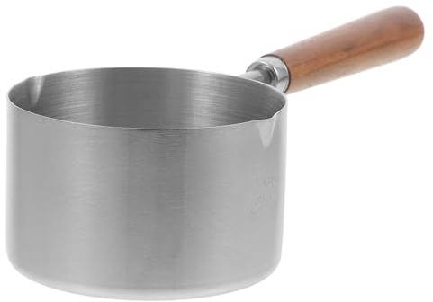 LIOOBO Cuchara Medidora de Alimento para Mascotas Inoxidable Cucharón para Perros y Gatos Diseño Ergonómico para Tipo de Comida de Mascotas