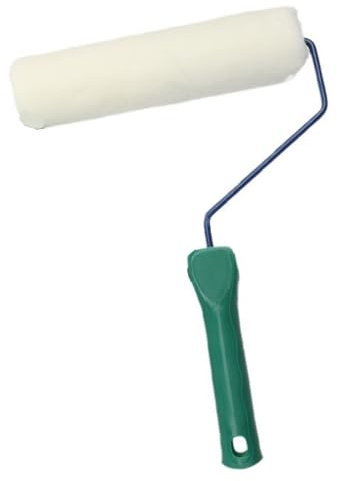 Outil de peinture murale de 22,9 cm, 12/7 mm, rouleau en peluche douce optimisé pour la plus grande capacité de rétention de peinture au latex, rouleau de peintre