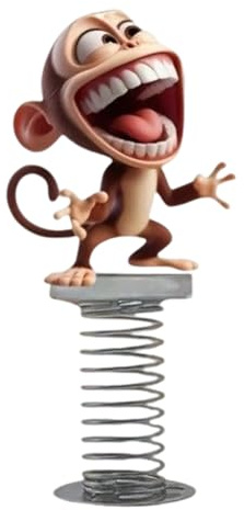 Generico Decoración rebotante salpicadero – de conejo de dinero de acrílico 2D para tablero | Figuras planas oscilantes para interiores Minivan Camión Taxi Regalo Casa Cumpleaños