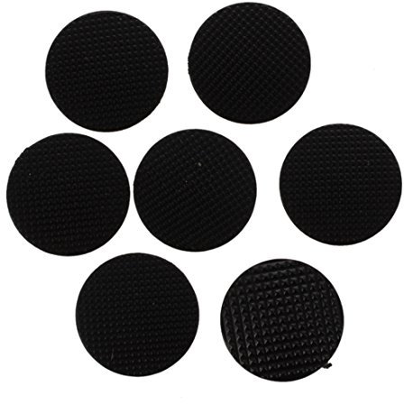 WOVELOT 6pcs Analog Joystick Stick Replacement Cap Cover Button For PSP 1000 Black