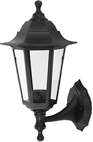Pro Elec PEL00826 Outdoor Lantern, E27, IP44, 280 mm Length