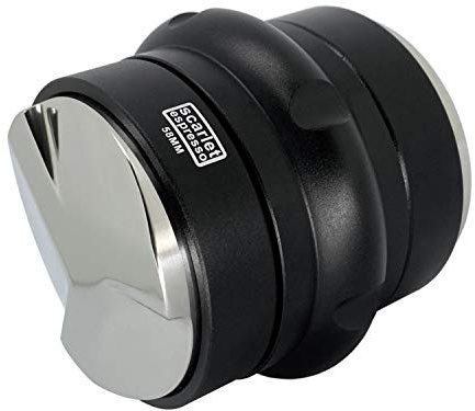 scarlet espresso | Doppel Distributor und Tamper »Doppio« 2 in 1 Levelling Tool Nivellierwerkzeug für Siebträgermaschine Espresso (58,5 mm)