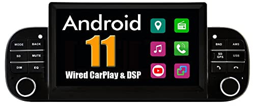 RoverOne Auto Radio Stereo per Fiat Panda 2013-2020 con Android Unità Principale Autoradio Bluetooth Navigazione GPS DSP Mirror Link