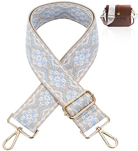 Breite 5cm Taschengurt Bunter Schultergurt Tragegurt Längenverstellbarer 75-130cm für Schultertasche Tragetaschen