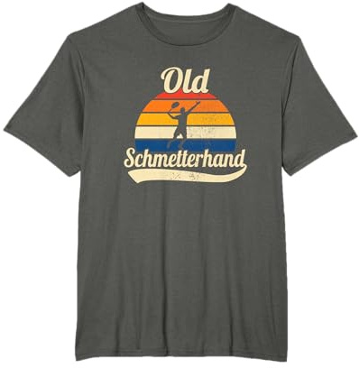 Old Schmetterhand Retro Tennis T-Shirt