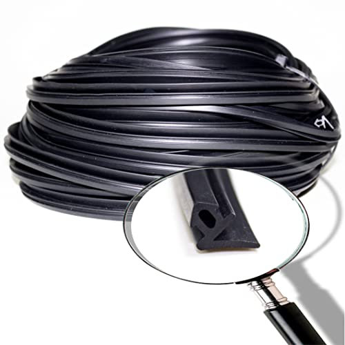 Joint de fenêtre S-1125, (10mts) | Joint caoutchouc idéal pour renforcer l’isolation thermique. Joint fenetre pvc souple et robuste pour éviter les infiltrations d’air et réduire le bruit efficacement