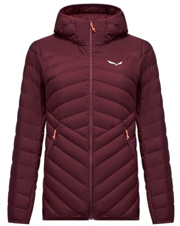 SALEWA Brenta Rds Dwn W Jkt, Giacca isolante foderata in lana Donna, Rosso, XL