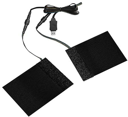 Motorräder USB Heizgriffe,Asudaro Beheizte Griffe Intelligente Temperatur Regelung 3/6 Modi 5 V Universeller Beheizter Motorräder Lenker Winter Heizgriffe Lenkerwärmer Abnehmbare Griffe 3 Modi