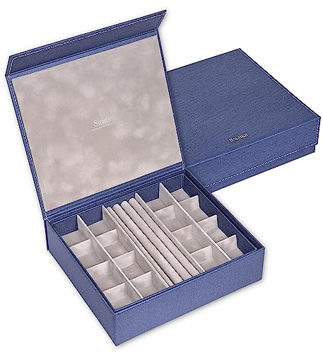 SACHER Schmuckbox Nora denim/blau