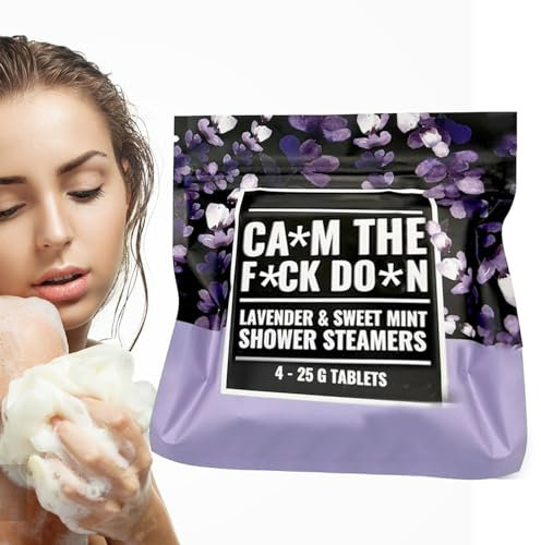 Bombes De Douche Aromathérapie Coffret Cadeau De Vapeurs De Douche Swear, Bain À Vapeur Comprimés De Douche De Noël Pour D'anniversaire De Noël Pour Femmes