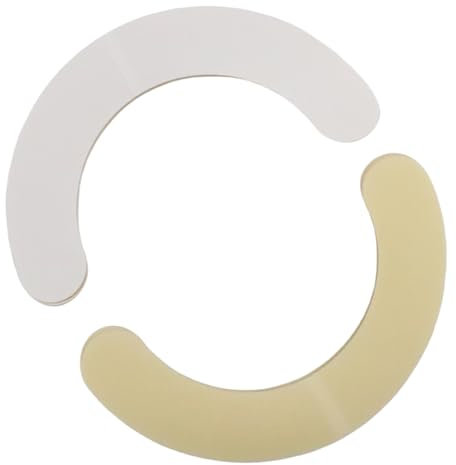 ZJIVQO 20pcs Ostomy Barrier Tape Ostomy Barrier Circle Skin Protection Strips Elastic Stoma Protection Tape Waterproof Hydrocolloid Extender Adhesive for Stoma Bag Accessories