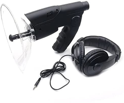 MYVVKIA 8 vergrößerung Monokulare Teleskop mit Sound Collector, Tragbare Parabolischen Mikrofon Hören Gerät für Birdwatcher Outdoor Vogel Wildlife ing