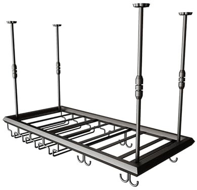 WXZXWXZX Weinregal Metall Hängend Flaschenregal Schmal Wine Rack bar Regal Wand Weinschrank Hausbar Barschrank mit Weinglashalter Weinständer Mini Bar für Esszimmer Bartheke Wohnzimmer Küche(80 * 30)