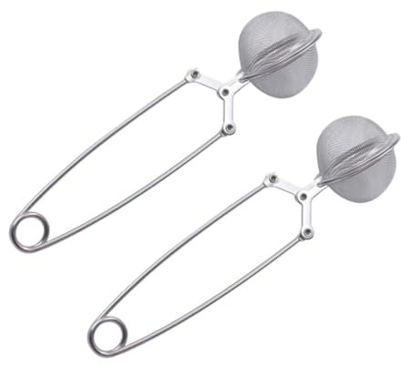 Cabilock 4pcs Flour Strainer Baking Filter Sugar Sieve Stainless Steel Manual Sifters for Kitchen Gadget
