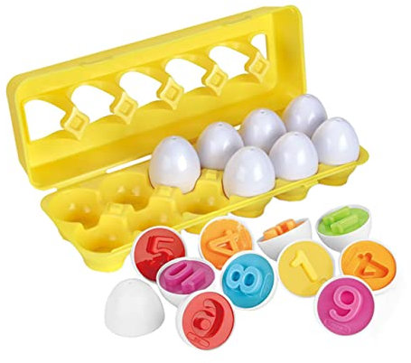 LALADEFIEE Zahlen-zuordnungsspielzeug Für Kleinkinder Zahlen-sortierspielzeug Pädagogisches Vorschulspielzeug Kindergeschenke Kinderzimmerbedarf