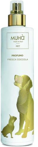 MUHA' | Profumo per Cani, Fragranza Fresca Coccola, Delicato e Senza Alcol, Formato da 150 ml