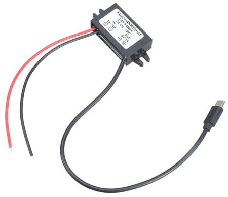 12V 24V To 5V 3A USB C Car Chargers Step Down Converters For Phone DashCam Motorcycle Solar Panel Power Adapters USB C Charger For Truck