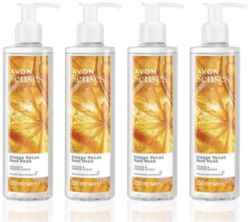 4 x Senses Orange Twist Hand Wash 250ml