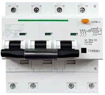 Disjoncteur différentiel C120H 63 A 80 A 100 A 125 A 2P 4P(4P,63A)