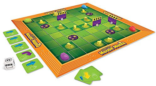 Learning Resources Code & Go Maus-Mania Brettspiel, Ab 5 Jahren, Einführung ins Programmieren, Fördert Mint-Konzepte, Für 2–4 Spieler, Ohne Bildschirm